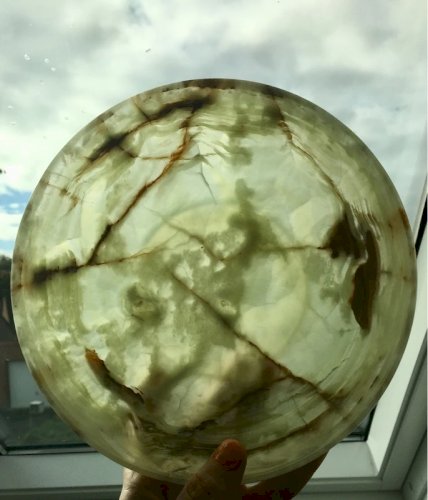 Plat / saladier en Onyx