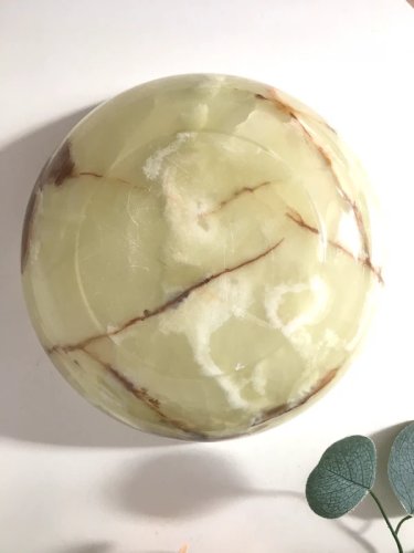 Plat / saladier en Onyx