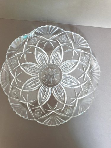 Plat Vincennes Cristal d Arques France