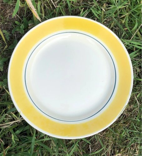 Plat vintage GIEN modèle Caroline