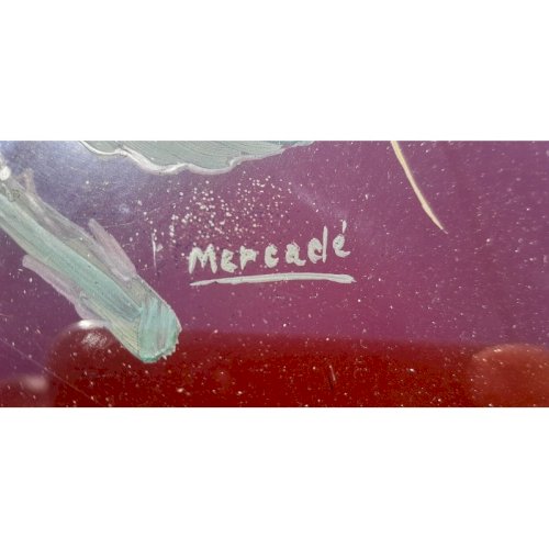 Plateau 1900 Peinture de Mercadé