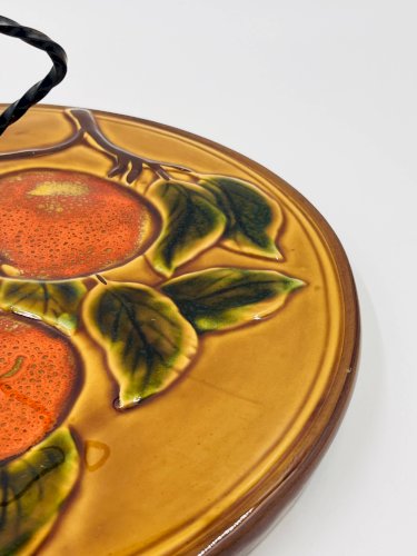 Plateau à Fromage décor fruit Vallauris