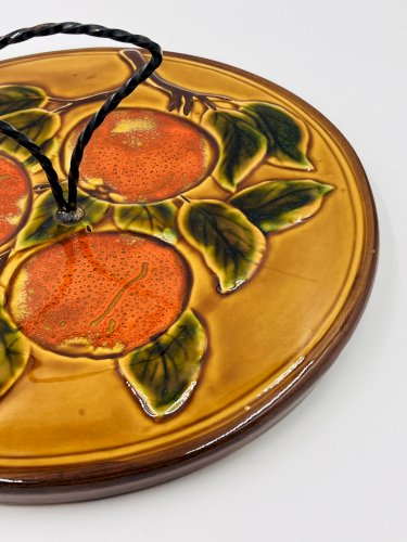 Plateau à Fromage décor fruit Vallauris