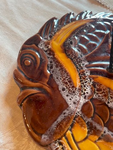 Plateau à fromage ou petits fours Vallauris vintage