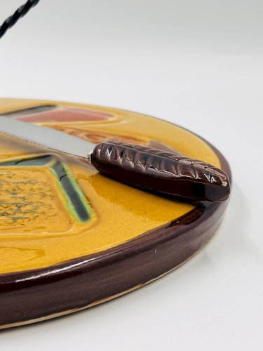 Plateau à Fromages avec couteau Vallauris