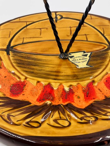 Plateau à fromages décor chaudron Vallauris