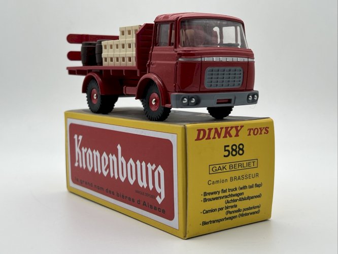 Plateau Brasseur Kronenbourg Berliet 1/43 Dinky Toys Atlas