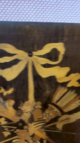 PLATEAU DE MARQUETERIE STYLE LOUIS XVI