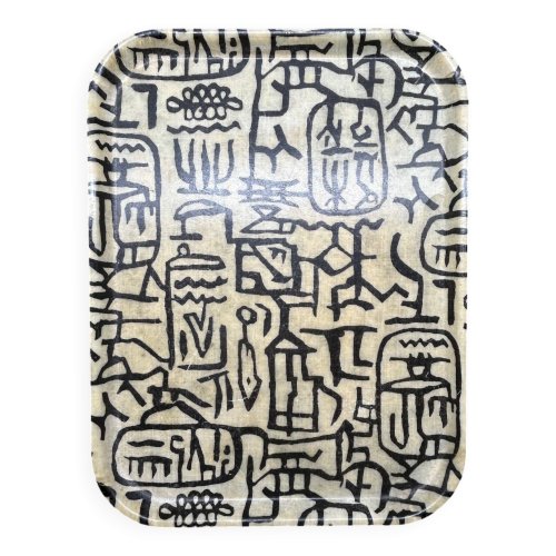 plateau en fibre de verre 1970