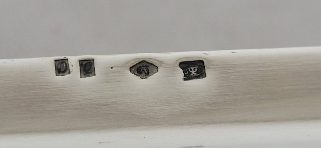 Plateau en métal argenté Louis XV - Georges Delahaye