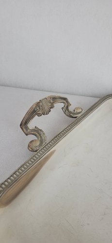 Plateau en métal argenté Louis XV - Georges Delahaye