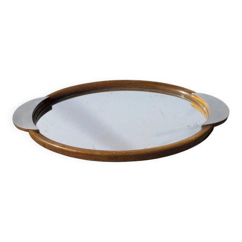 Plateau miroir Art déco