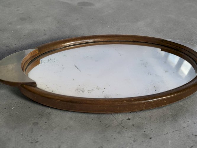 Plateau miroir Art déco