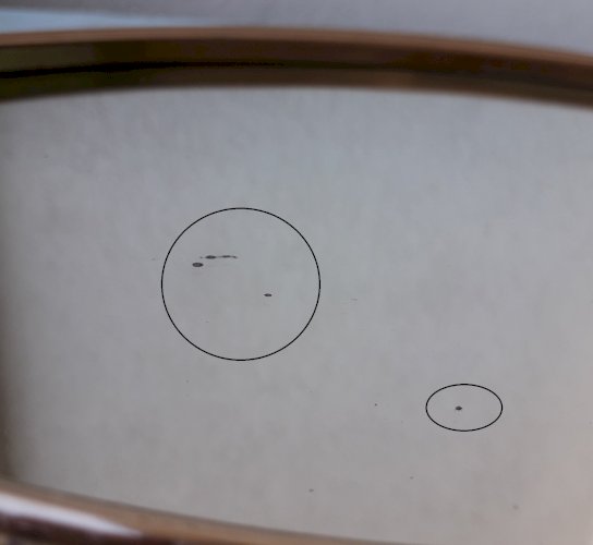 Plateau miroir style Art Déco