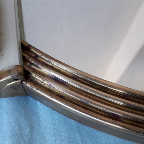 Plateau miroir style Art Déco