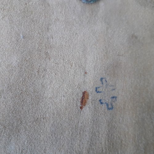 Plateau miroir style Art Déco