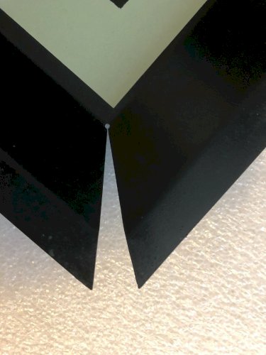 plateau moderne en métal décor " la femme à la guitare" Picasso cubisme art