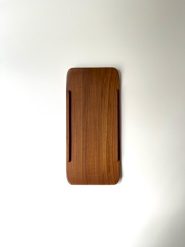 Plateau scandinave vintage en teck Söwe Konst – Suède, années 60