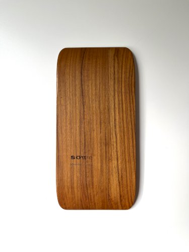 Plateau scandinave vintage en teck Söwe Konst – Suède, années 60