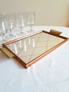 Plateau vintage des années 50/60