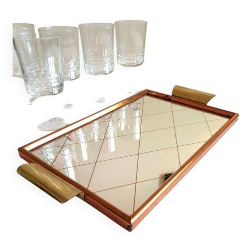 Plateau vintage des années 50/60