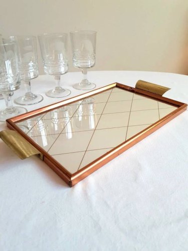 Plateau vintage des années 50/60