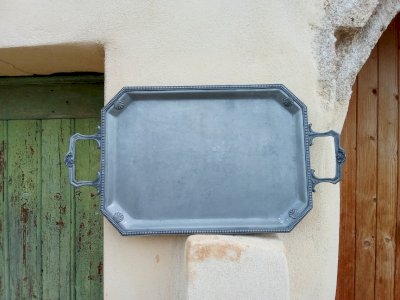 Vintage tin tray