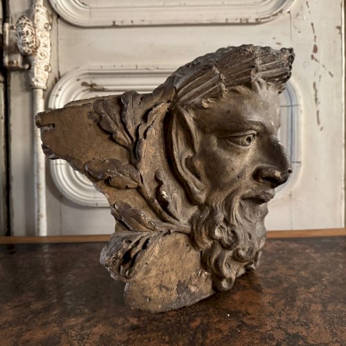 Plâtre d'atelier personnage à l'Antique par Charles Filleul XXe M3552
