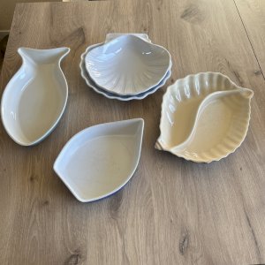 Plats céramiques Terre Cuite Émile Henry BCI Appolia Mer Coquille Saint Jacques 