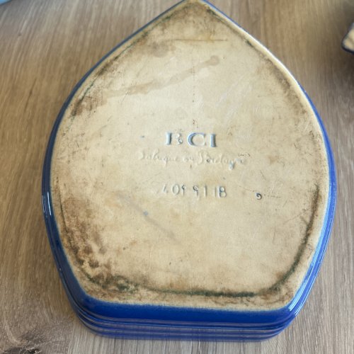 Plats céramiques Terre Cuite Émile Henry BCI Appolia Mer Coquille Saint Jacques 