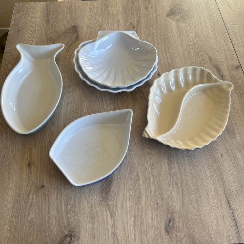 Plats céramiques Terre Cuite Émile Henry BCI Appolia Mer Coquille Saint Jacques 