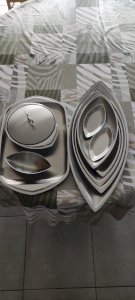 Plats inox Guy Degrenne 