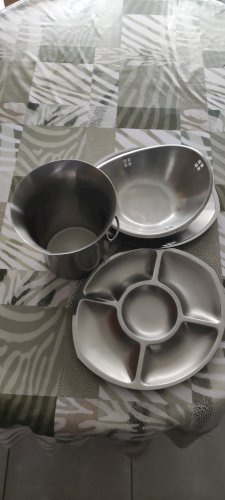 Plats inox Guy Degrenne 