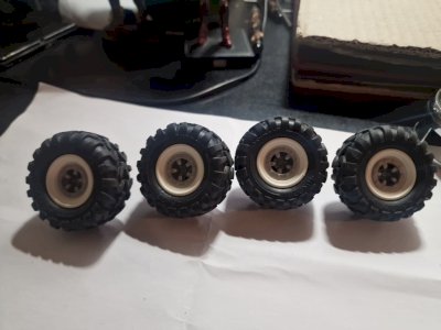 playmobil - Lot of 4 wheels 46x22/1
