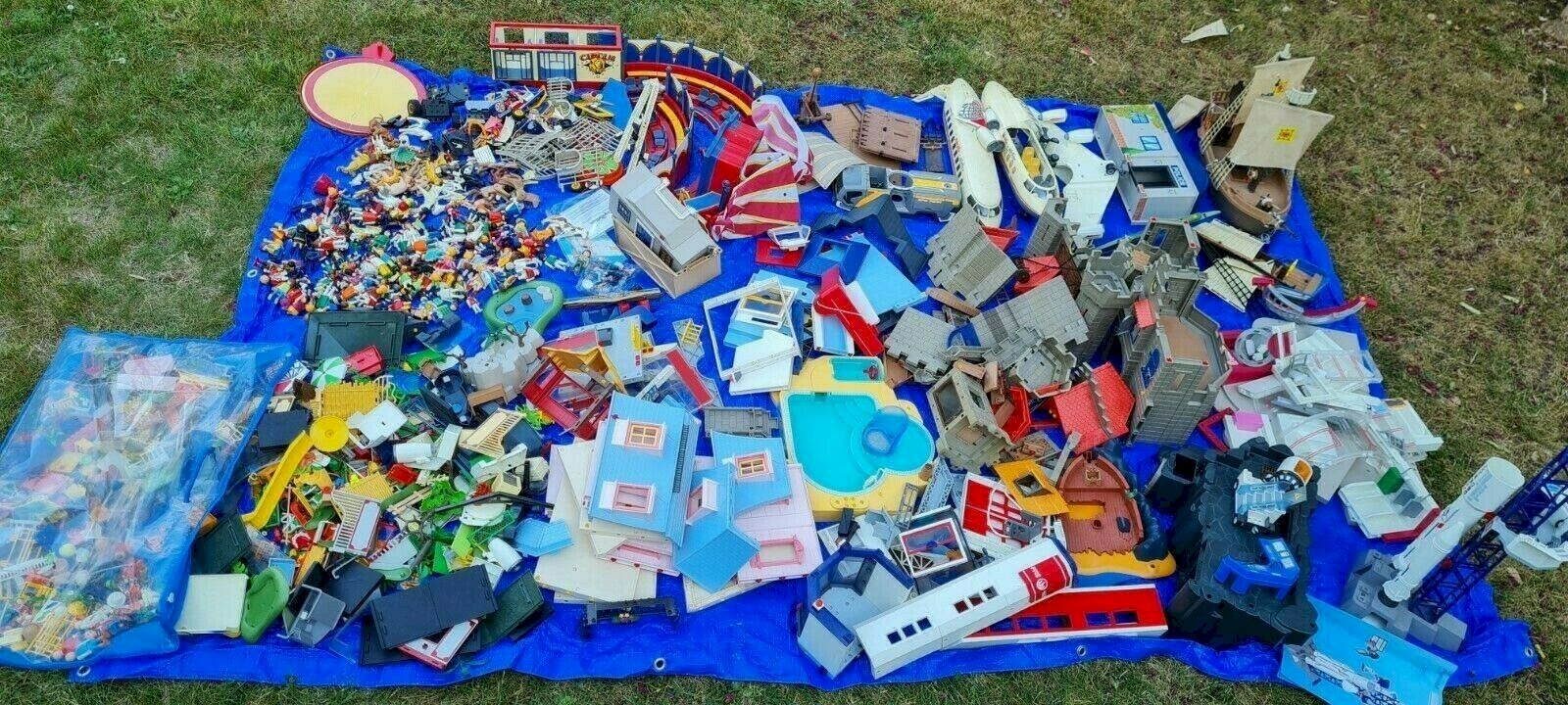 PLAYMOBIL lot accessoires cirque circus 4233