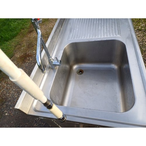 Plonge de Collectivité Inox 1 Bac 1 Douchette