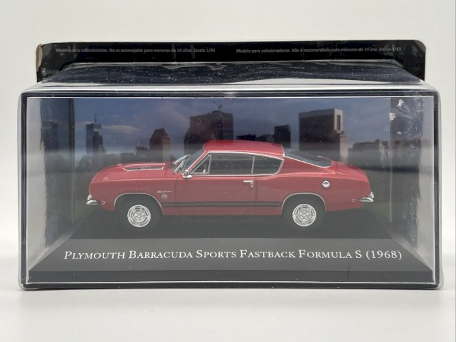 Plymouth Barracuda Sport FastBack Formula S (1968) 1/43 DeAgostini