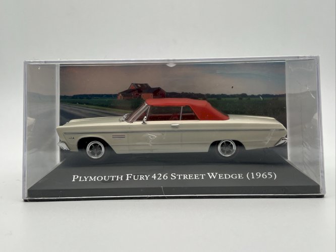 Plymouth Fury 426 Street Wedge (1965) 1/43 DeAgostini