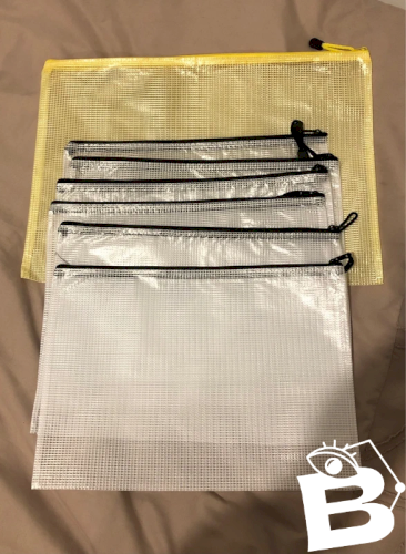 Pochettes de rangement A3 et A4