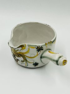 Keraluc Saucepan Quimper Renaissance 1960