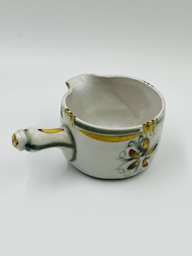 Poêlon Saucière Keraluc Quimper Renaissance 1960