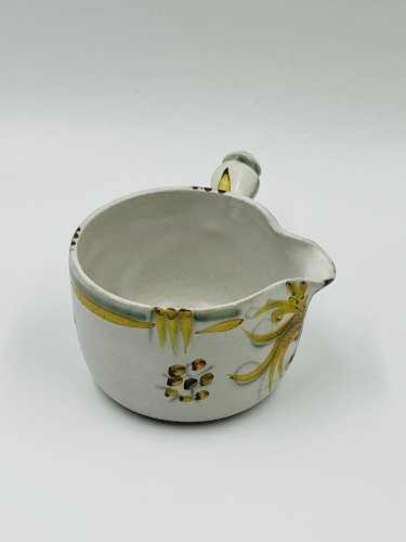 Poêlon Saucière Keraluc Quimper Renaissance 1960