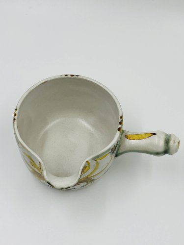Poêlon Saucière Keraluc Quimper Renaissance 1960