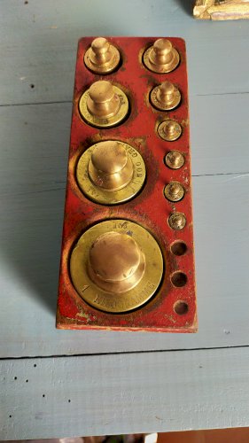 Poids de balance d'épicerie