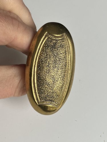 poignee de porte ou cremone en bronze laiton massif pour carre 6 mm