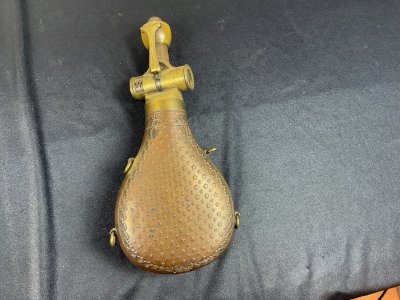 POIRE A POUDRE MILITAIRE XIXEME BOCHE PARIS