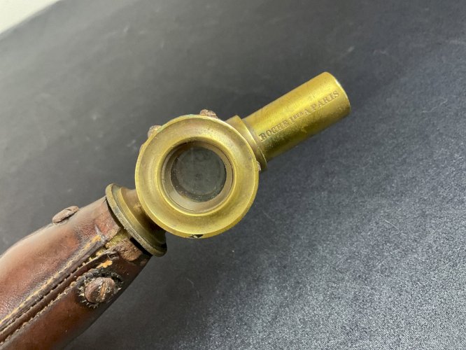 POIRE A POUDRE MILITAIRE XIXEME BOCHE PARIS