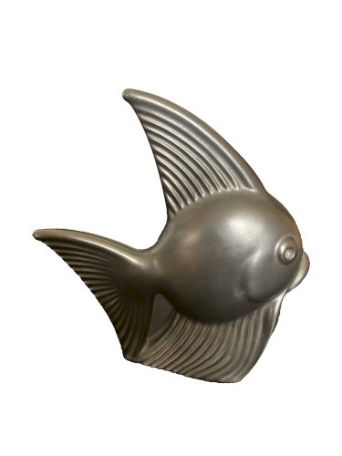 poisson en céramique  art déco vintage décoration déco  France céramiste design