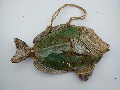 Poisson en céramique Vallauris .