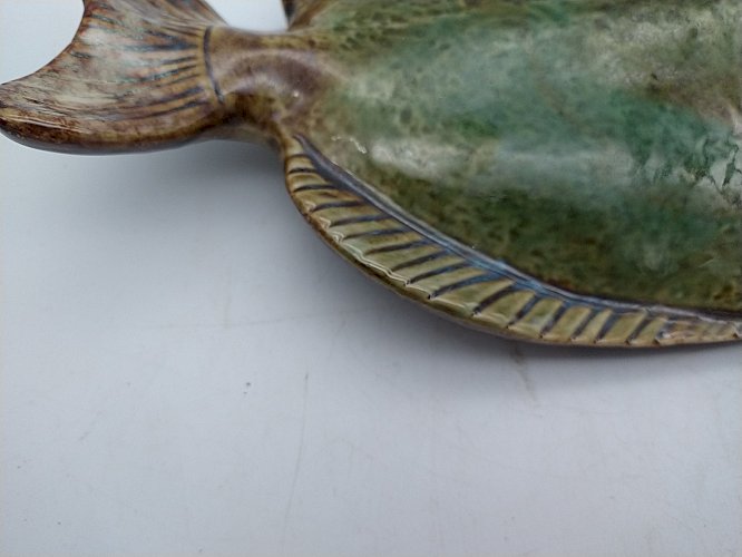 Poisson en céramique Vallauris .